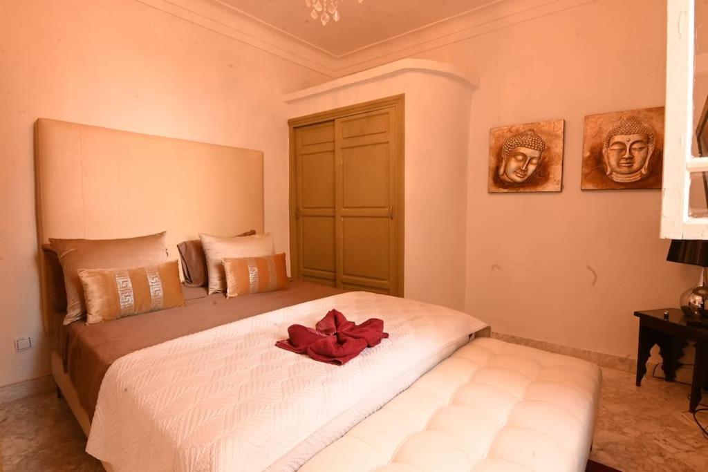 Avec Piscine - Wifi- Petit Dejeuner Vakantiehuis Marrakesh