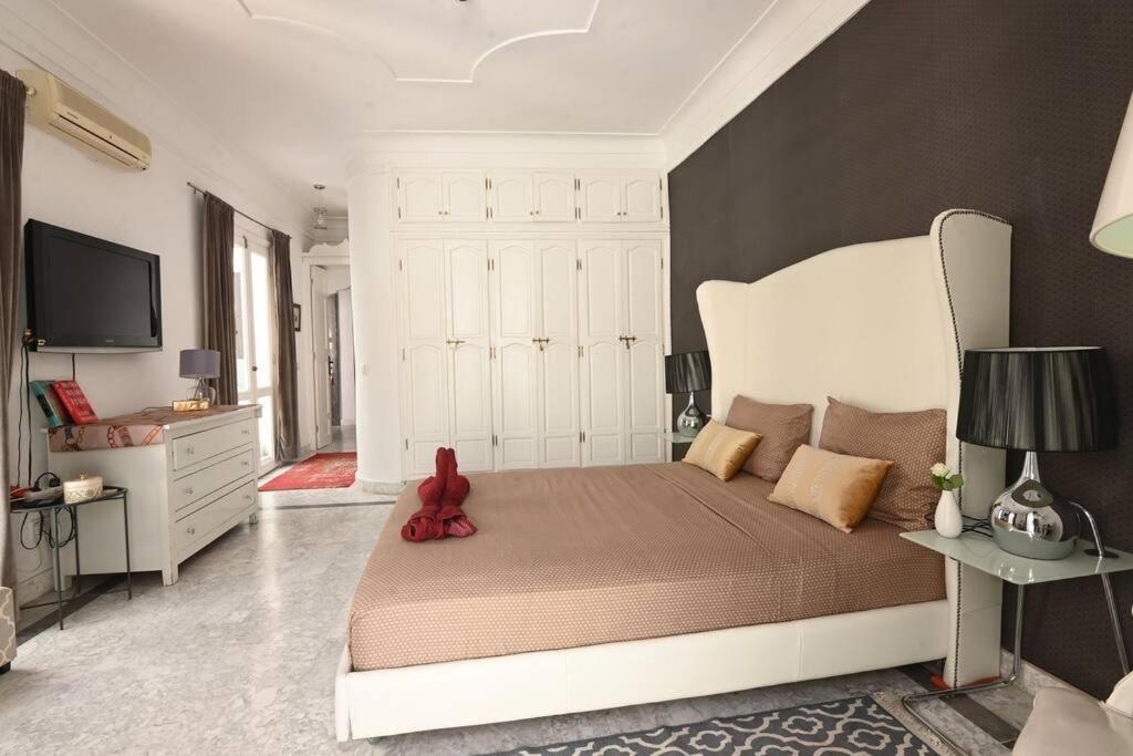 Avec Piscine - Wifi- Petit Dejeuner Vakantiehuis Marrakesh
